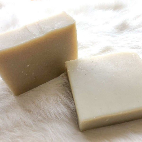 Shave and Shower Bar with citrus and geranium scent, ideal for shaving, hands, and body.