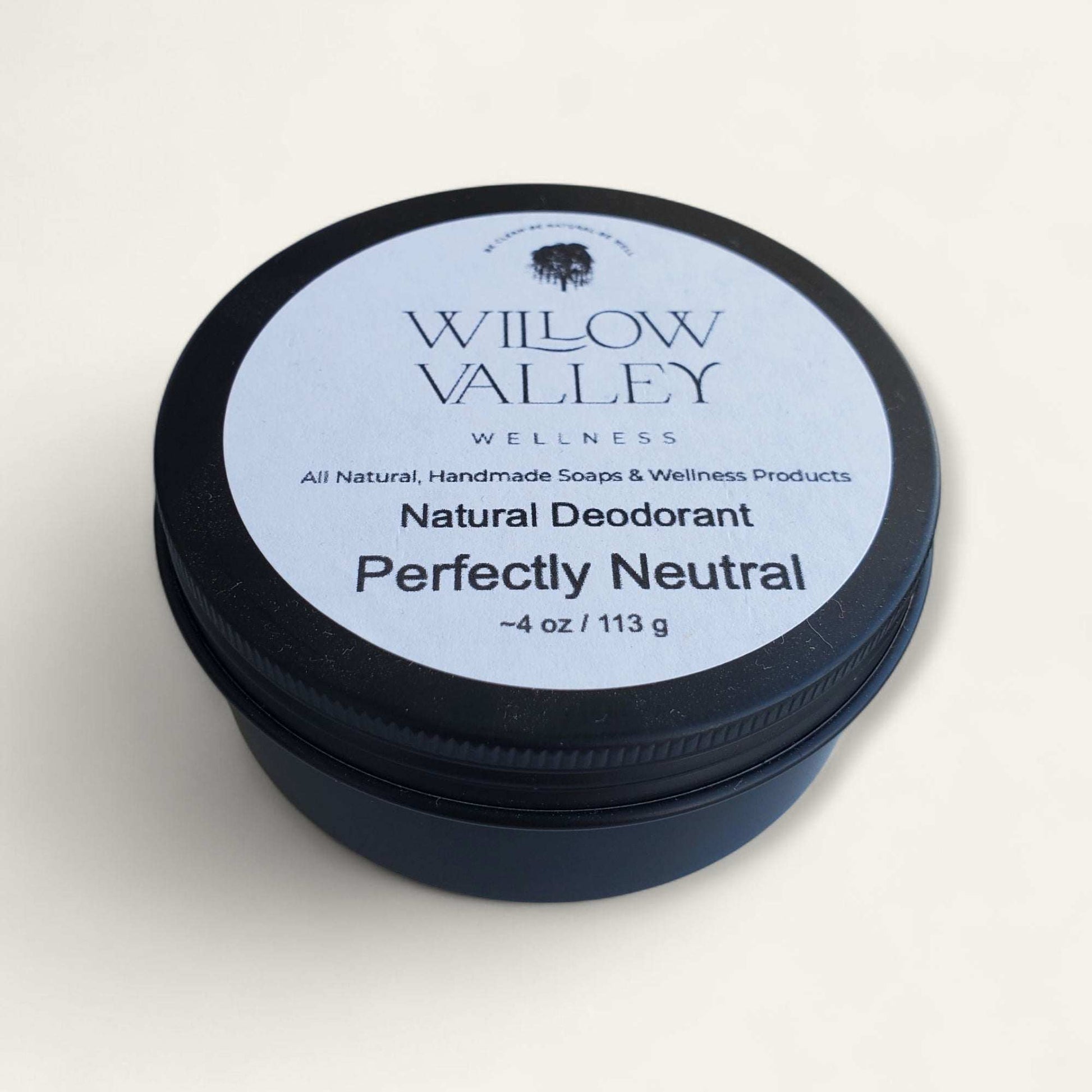 Perfectly Neutral Natural Deodorant: Chemical-free, fresh scent with mango butter, shea butter, and coconut oil for gentle, long-lasting odor protection.