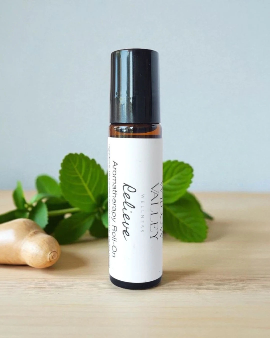 Essential oil roll-on for natural aromatherapy and daily wellness