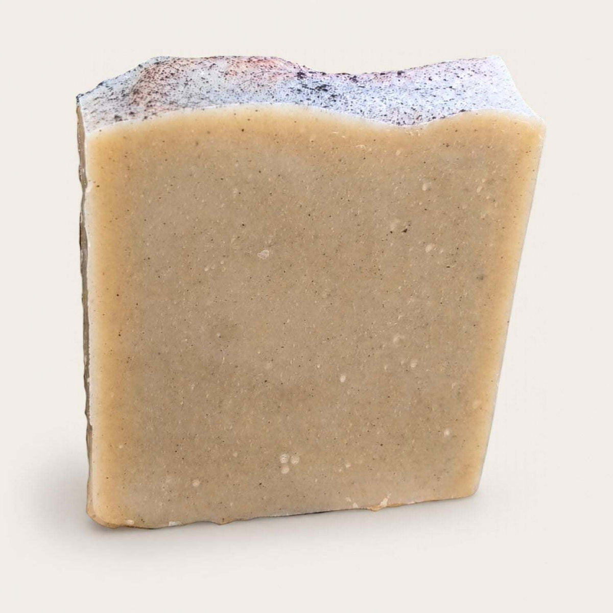 Gardeners exfoliating soap bar with pumice and walnut shell